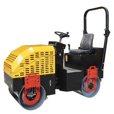 China Double Drum Roller Hand Road Roller Compactor for Small Road Paving Requirements for sale