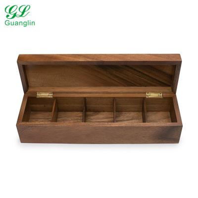 China Handmade wooden tea box for sale