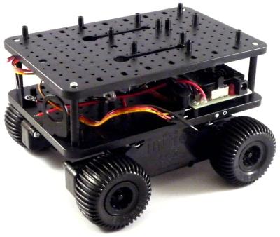 China Flexibilty Holes Layout for Mounting STEM Educational Electronic Components Robot Car 4WD Platform Arduino Raspberry Pi Rechargeable for sale