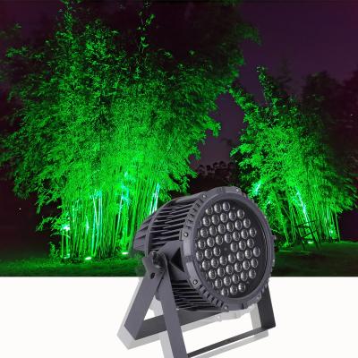 China Easy Installation 54*3W high power waterproof finale aluminum stage equipment lighting for bar wedding performance venues LED laser  lights for sale