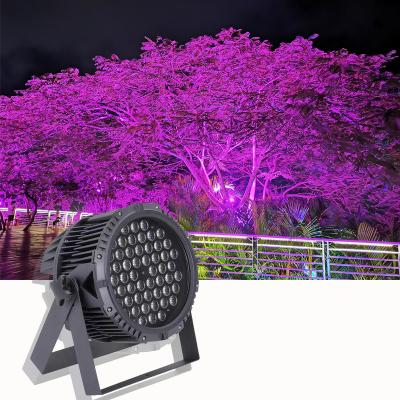 China Easy Installation High quality 54*3W RGBW outdoor waterproof LED laser stage equipment concert full color par light for sale