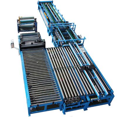 China Energy Supply Square Pipe 1300MM U Shape Duct Forming Line Automatic 6 Duct For Sale for sale