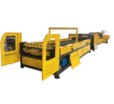 China Energy Supply Good Pipe Price TDF Flange Automatic Line Machine For Sale, HVAC Air Duct Netting 5 HVAC Air Duct Making Machine for sale