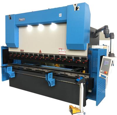 China Hotels High Precision CNC Press Brake Machine With Hydraulic Or Mechanical Crowning Compensation for sale