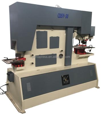 China Metal Sheet Stamping Cheap Price Middle Iron Steel Hydraulic Worker, Q35Y Hole Punching And Shearing Machine for sale