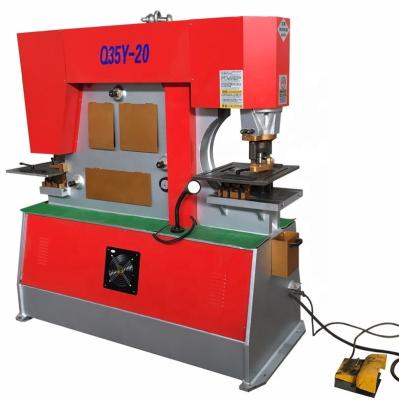 China Metal Sheet Stamping China Famous Brand Prima Hydraulic Iron Worker Machine Q35Y-16 Locksmith Machine for sale