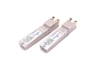 Cina Modulo ottico di rame Rj45 30m del ricetrasmettitore di Sfp+ 10g per Ethernet 10gbase-T in vendita