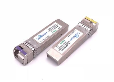 중국 Sfp+ Bidi 80km 이더네트 광학적인 송수신기, 데이터 센터 광학적인 송수신기 판매용