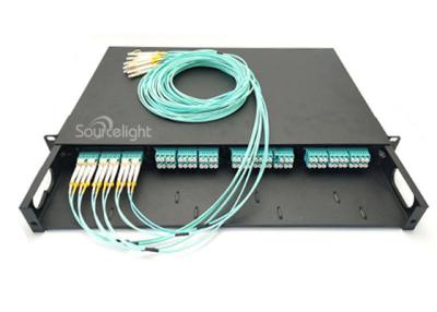 Chine Corde de correction de FTTH MPO MTP, cassette de MPO MTP avec l'adaptateur de duplex d'OM3 LC à vendre