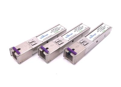 China Gpon Olt Sfp Optical Transceiver 20km 2.5g / 1.25g Tx1490nm Rx1310nm Calss C+ for sale