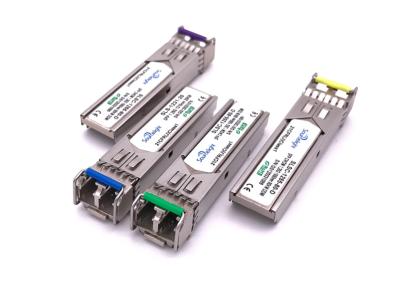 China Dwdm Sfp Optical Single Mode Transceiver , Gigabit Sfp Module 1.25gbps 120km for sale