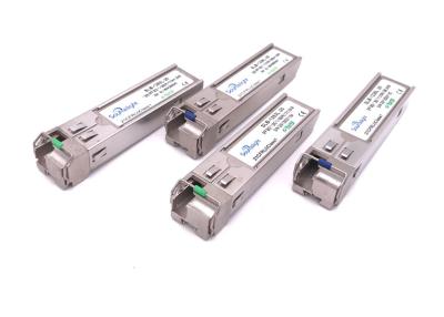 China 155m Bidi Sfp Optical Transceiver 20km ON SMF Distance RoHS Certification for sale