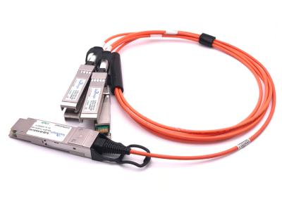 Κίνα Ενεργό οπτικό καλώδιο 100G QSFP28 DAC στην ίνα ξεμπλοκαρίσματος OM3 OM4 Mmf 4 Sfp28 προς πώληση