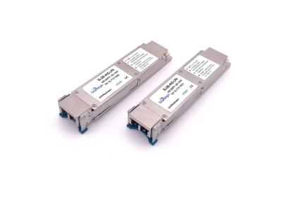 중국 QSFP-40G-Lr4 데이터 센터를 위한 40gbase-lr4 SMF QSFP 광학적인 단위 1310nm 10km 판매용