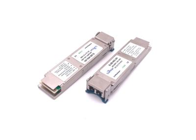 중국 40gbase Qsfp Lr4 섬유 Smf Lc 연결관에 광학적인 송수신기 단위 10km 판매용