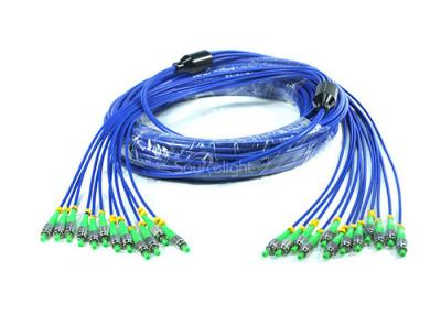 Chine Corde de correction optique blindée adaptée aux besoins du client de fibre FC/connecteur de Sc/St/LC à vendre