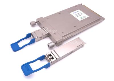 중국 100G 광학적인 단위, Qsfp28 접합기 변환기 단위 세륨 증명서에 100g Cfp 판매용