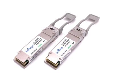 중국 40gbase Sr 이중 QSFP 광학적인 송수신기 4CH VCSEL 배열 레이저 850nm 파장 판매용