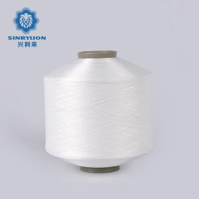 China Wholesale Viable Recycle Polyester Yarn With Grs Certificate DTY FDY Polyester Yarn For Woven Label for sale