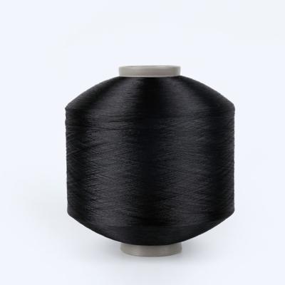 China China Manufacturer Semi Viable Polyester 75 Denier Matte Fdy Black Yarn 75d 100d 150d 300d 450d 600d for sale