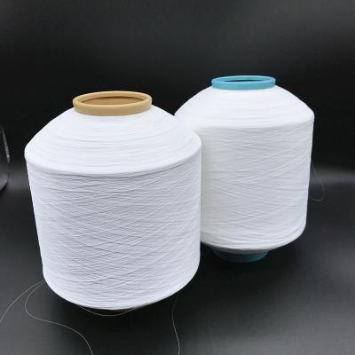 China Poly FDY 800TPM Sustainable Semi Dull White Polyester Filament Yarn Prices for sale