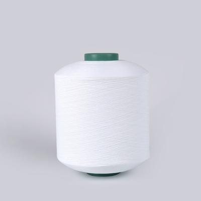 China Polyester yarn 150/48 dty sustainable 150d dty 48f twisted filament yarn for industries of woven labels for sale