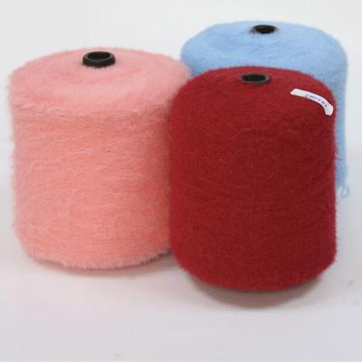 China New Style Fancy Yarn Fancy Yarn Manufacturer Imitate Mink Yarn Without Shedding Hair for sale