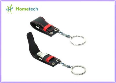 China 16GB Leather USB Flash Disk , Windows 2000 2.0U FLASH MEMORY STICK for sale