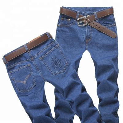 China Newly Breathable Popular Streetstyle Work Wear Clothes Durable Plus Size Mens Jeans Pants for sale