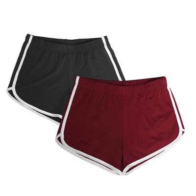 China Women Sports Shorts Summer 2022 New Breathable Elastic Drawstring Patchwork Soft Shorts For Girls Lady Casual Slim Hot Shorts Female Panties for sale