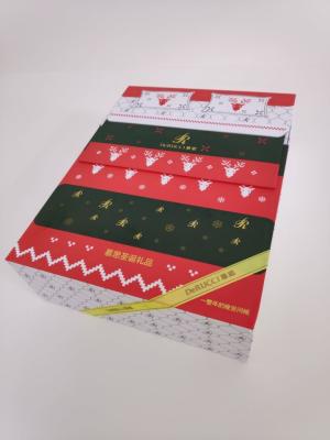 China Custom bookstyle rigid cardboard packaging gift box for Christmas Day for sale