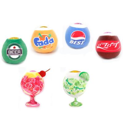 China Trigger Toys Squeeze Ball Decompression Toys Stuffed Stress Ball Plush Toy for sale