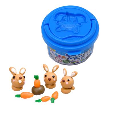 China Diy Clay Soft Plasticine All Colors In Just One Box Playdough Container Playdough Playset for sale