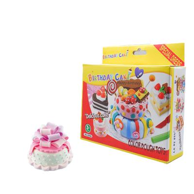 China Diy Clay Food Cake Smile Toys Birthday Soft Clay Maker Sink Toy Play Dough Tools Kitchen Sink Toy for sale