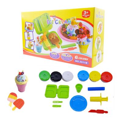 China Diy Soft Educational Plasticine Fruit Clay Playdough Clay Kids Set Polymer Clay for sale