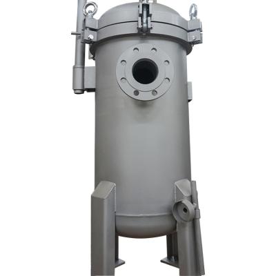 China Plant Medium Efficiency Sewage Bag Filter , Bag Filter Machinery For Water Treatment for sale