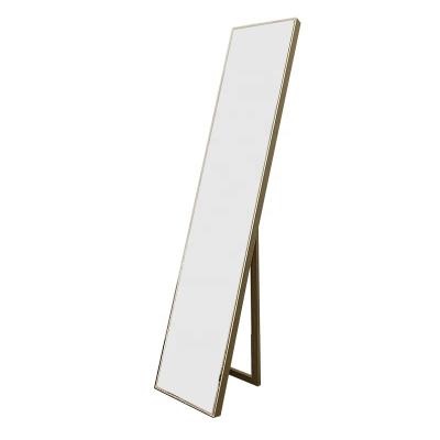 China Minimalist Hot Selling Wooden Rack Mirrors For Bedroom Factory Direct Supply Dressing Mirror Floor Length Mirrors Full Body for sale