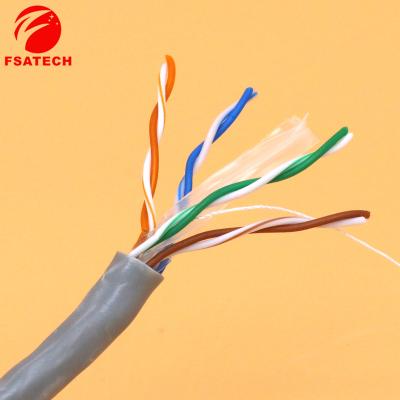 China Computer Room Wiring Home Wiring Office Wiring China Outlet 23Awg 305M Lan RJ45 Cable Cat6 Utp Cable For Indoor CCTV for sale