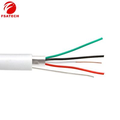 China Other FSATECG Manufacturer Price Silicone Wire Stranded 22awg Solid Cable 4 Conductor Alarm Cable for sale