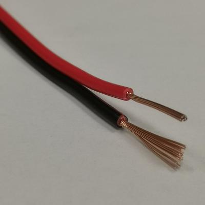 China Factory Price Overhead Black And Red CCTV Power Cable Work In DC 12V Or 24V Condition for sale