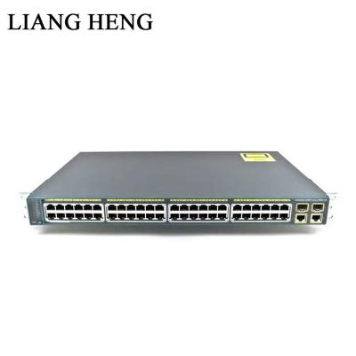 China LACP 2960 Series Plus 48 Port Managed Network Switch WS-C2960+48TC-S for sale