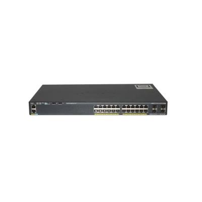 China LACP 2960-X 24 GigE PoE 370W, 2 x 10G SFP+, LAN Base 2960-X Switch WS-C2960X-24PD-L for sale