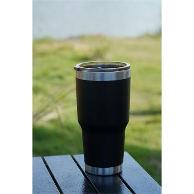 China Sustainable Fashionable Mug Insulated Tumbler Cups Stainless Steel Travel Coffee Mug With Lid for sale