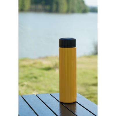 China Sustainable Water Bottle Insulated Stainless Steel Logo Vacuum Flask With Lid Customized High Grade LED Digitals for sale