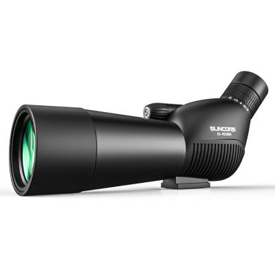 China SUNCORE YM15-45X60A spotting scope with Celestron tripod spotting scope 290X100X75mm for sale