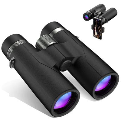 China SUNCORE HB12X42 Binoculars For Bird Watching With New Nitrogen Filled Waterproof Smartphone Adapter Metal Wheel 135X150X63mm for sale