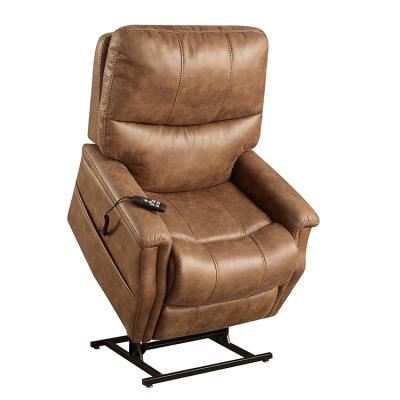 China Foldable High Quality Electric Leather Electric Leather Massage Okin Recliner Riser Recliner Lift Chair Passionate Elder for sale