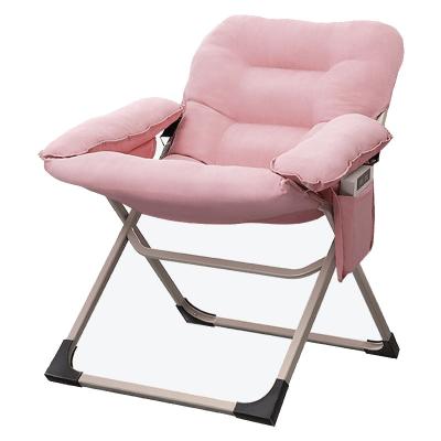 China Wholesale High Quality Modern Folding Chair Recliners Siesta Chair For Garden Office Armchairs Portable Folding Sofa With Steel Frame for sale