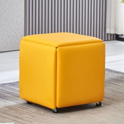 China Square stool (other) OEM/ODM space saving low stool INS stool makeup nail designer designer sofa stool adjustable high quality multi-color light luxury bedroom of style for sale