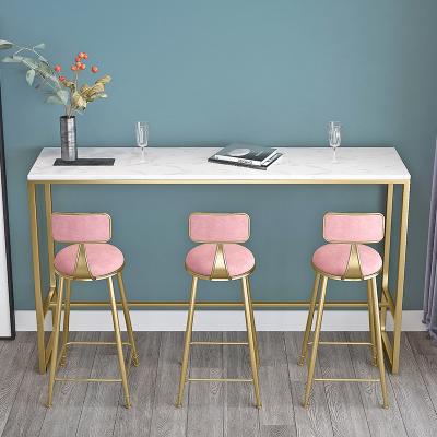 China Cheap Stackable Nordic Modern Gold Gold Metal Kitchen Restaurant Cafe Bar Chair Furniture China High Stool Bar Chair for sale